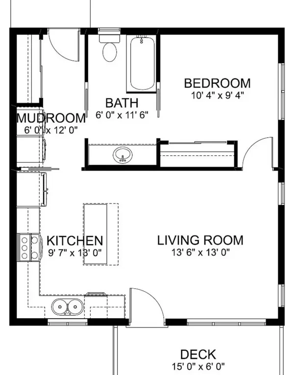 Cabin House Floor Plans
