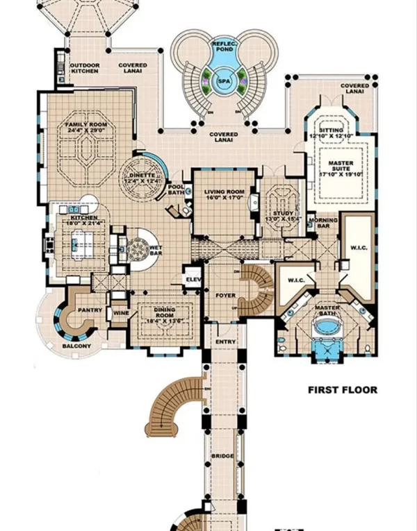 Luxury House Floor Plans