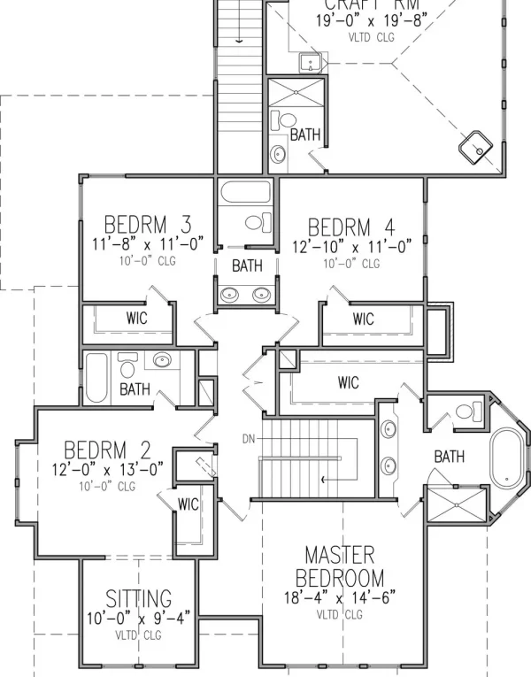 Two-Story House Floor Plans