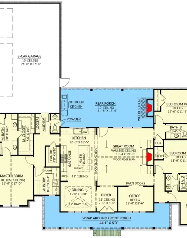 Two-Story House Floor Plans