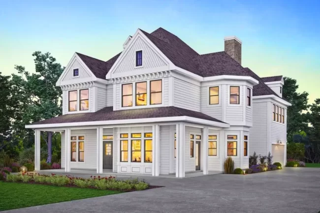 Home Building Process 4 Two-Story House Plans