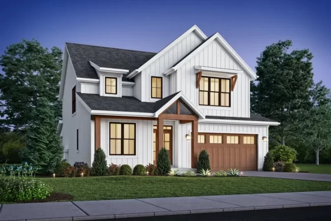 Garage Plans that Protect Vehicles 3 Two-Story House Plans