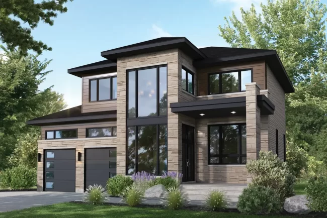 Home Building Foundations 4 Two-Story House Plans
